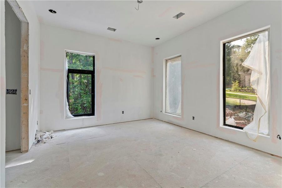 In-progress construction of a new home in , Fairburn, GA (Image 18).