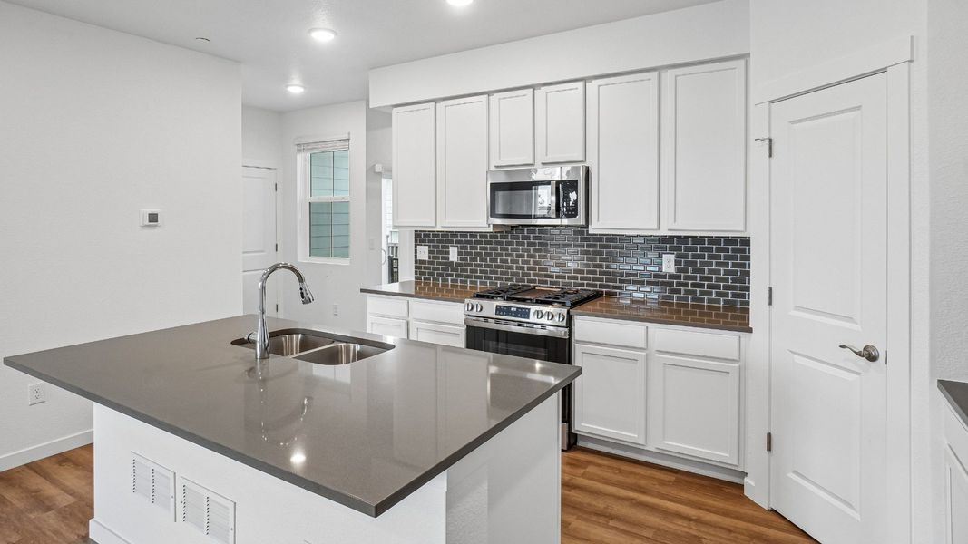 Furnished interior view inside a new home in Westerly - Townhomes, Erie (Image 13).
