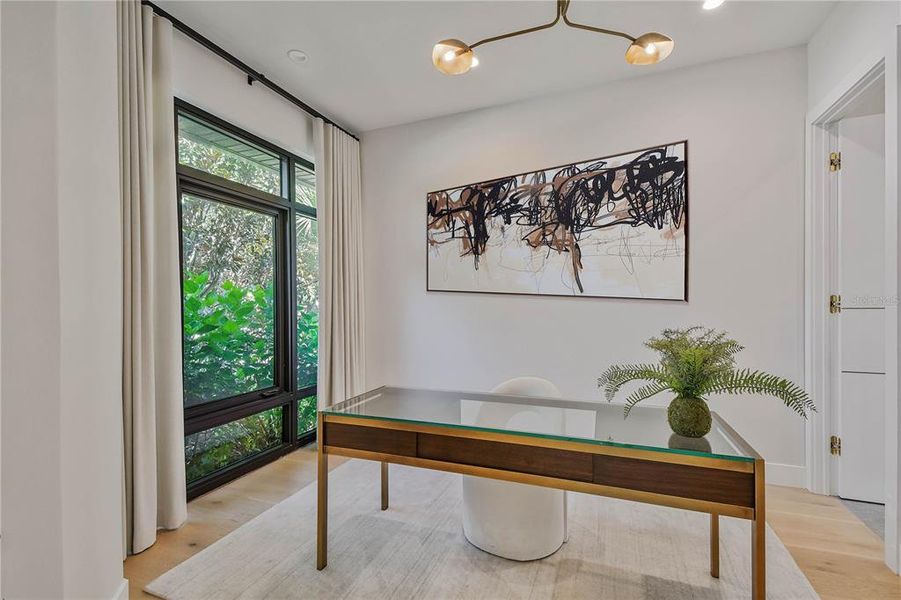 Furnished interior view inside a new home in , Dunedin (Image 35).