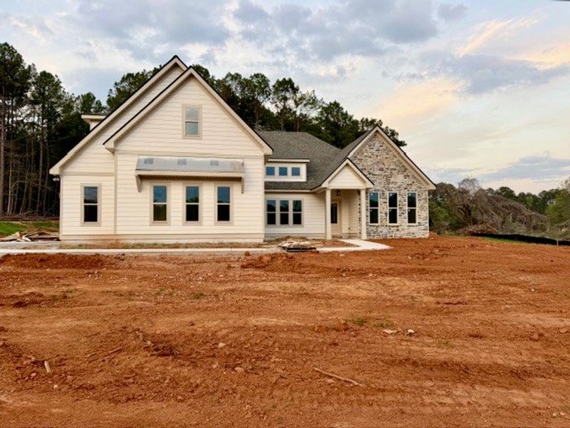 In-progress construction of a new home in Lakefield, Palmetto, GA (Image 18).