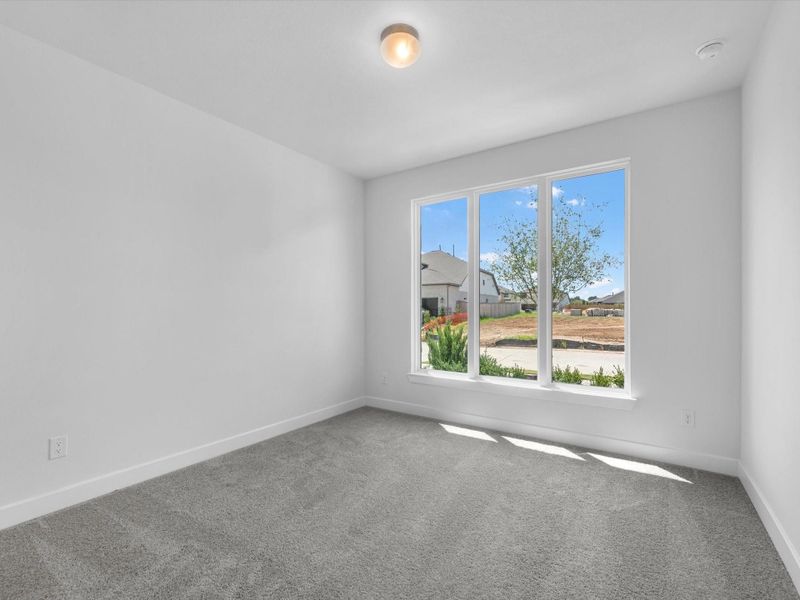 Spacious, unfurnished interior of a new home in Bridgeland, Cypress (Image 11). Spacious, unfurnished interior of a new home in Bridgeland, Cypress (Image 11).