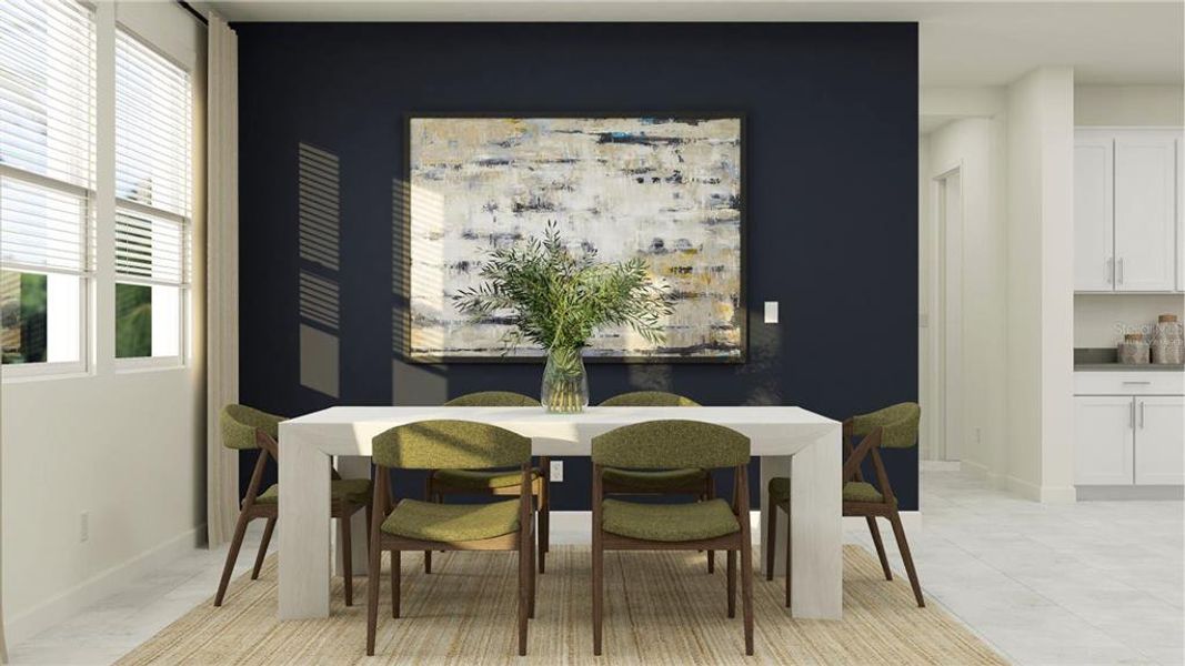 Furnished interior view inside a new home in , Groveland (Image 7).