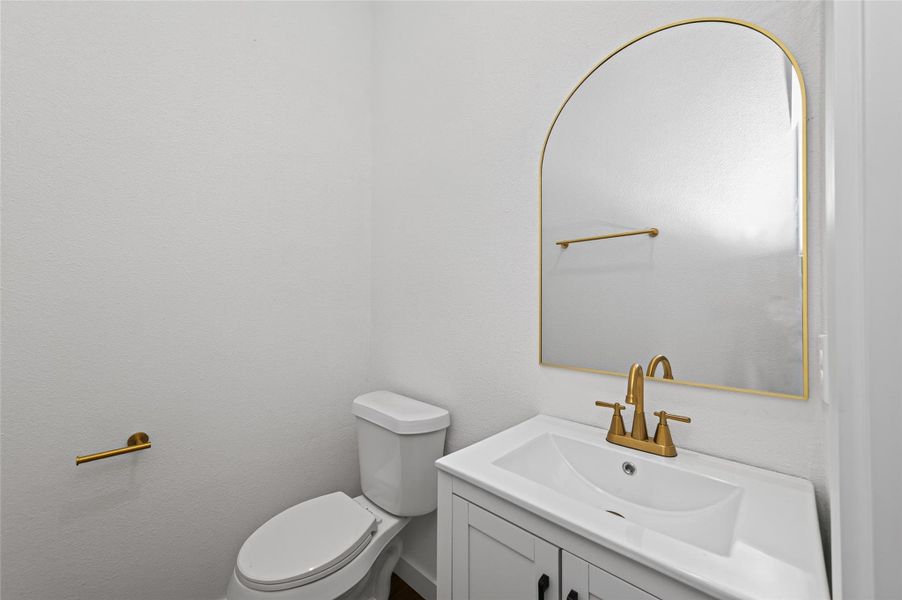Furnished interior view inside a new home in , Cleveland (Image 10).