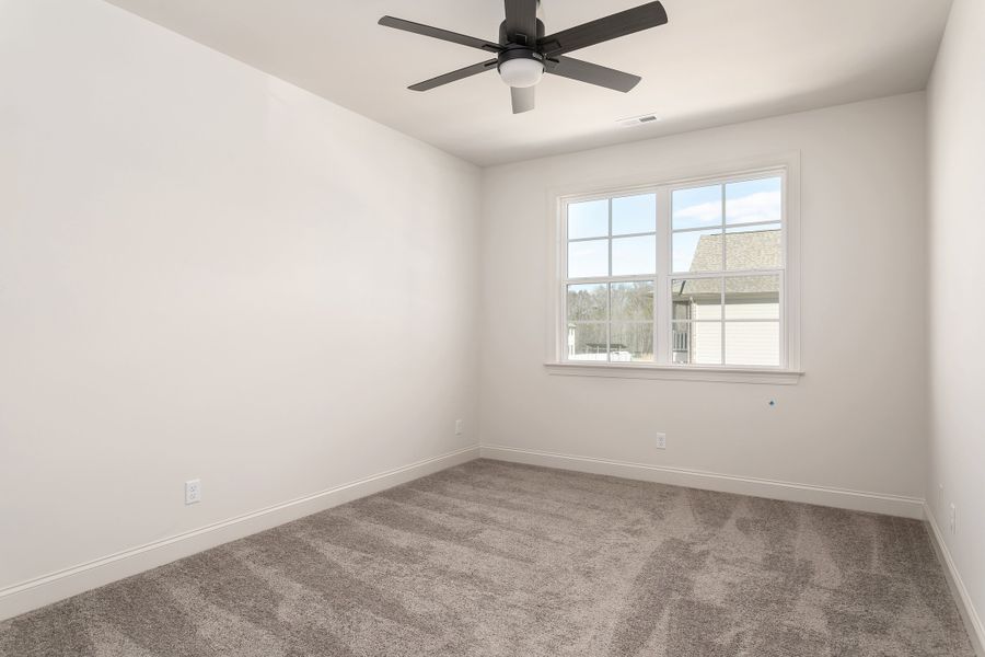 Representative unfurnished interior of a home built from the The Hamilton by Greentech Homes LLC in The Thicket at Sedman Hills, Hixson (Image 15).