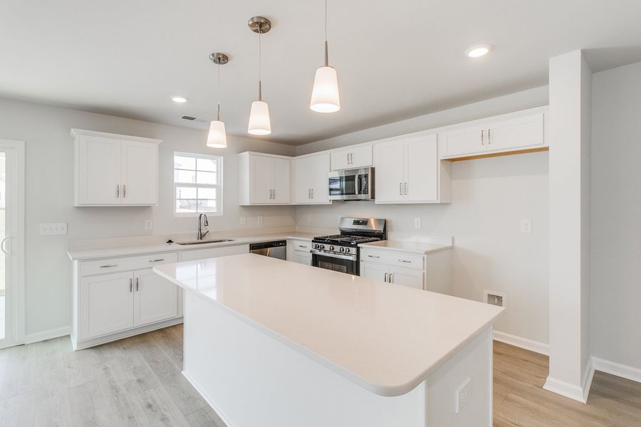 Furnished interior view inside a new home in Winston Point, Gilbert (Image 5).