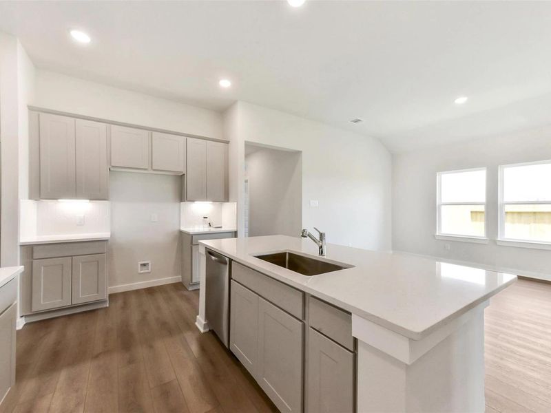 Furnished interior view inside a new home in River Ranch Meadows, Dayton (Image 7).
