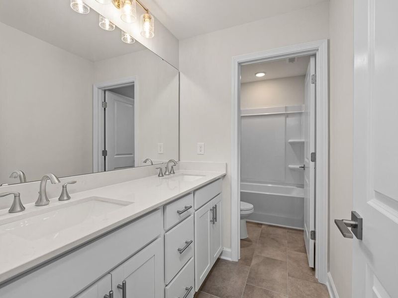 Furnished interior view inside a new home in Wellers Knoll, Lillington (Image 10).