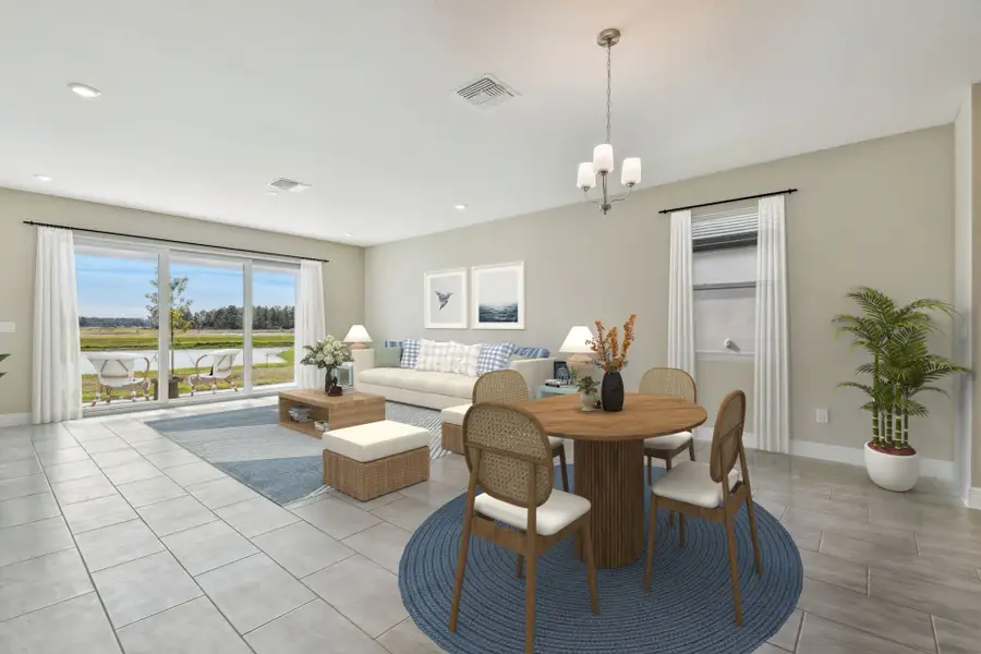 Representative furnished interior of a home built from the Solana II by William Ryan Homes in Pinecone Reserve, Brooksville (Image 10). Representative furnished interior of a home built from the Solana II by William Ryan Homes in Pinecone Reserve, Brooksville (Image 10).