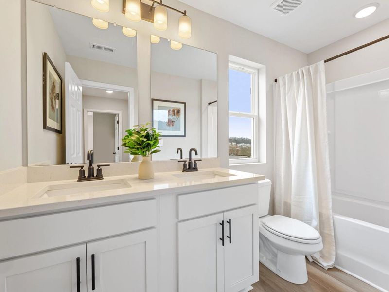 Furnished interior view inside a new home in Hemingway, Cumming (Image 13).