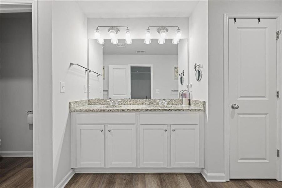 Furnished interior view inside a new home in Bryson Lake, Douglasville (Image 28).