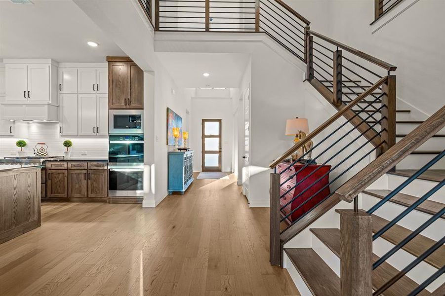 Furnished interior view inside a new home in Trophy Club, Trophy Club (Image 7).