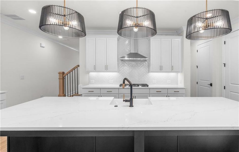 Close-up of interior finishes inside a home in , Peachtree Corners (Image 20).