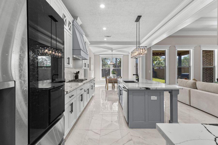 Furnished interior view inside a new home in , Beaumont (Image 39).