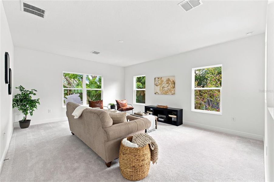 Furnished interior view inside a new home in , Tampa (Image 51).