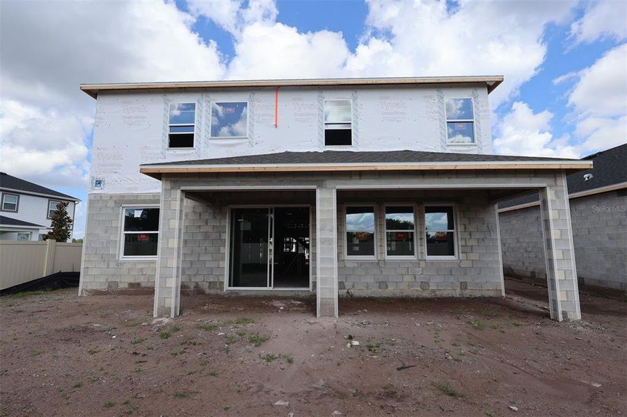 In-progress construction of a new home in Bay Lake Farms, St. Cloud, FL (Image 8).