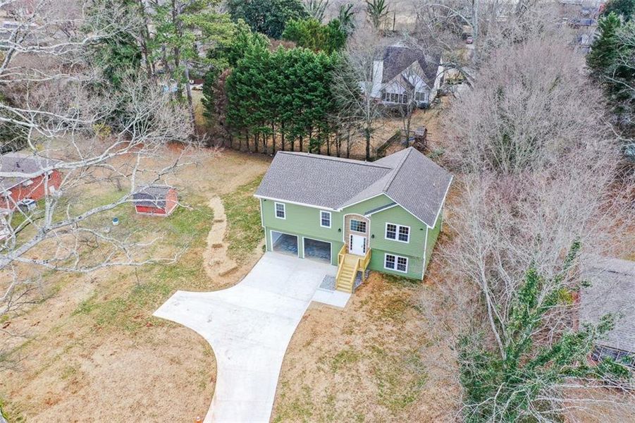 Front exterior of a new home in , Hiram, GA, highlighting curb appeal (Image 19). Front exterior of a new home in , Hiram, GA, highlighting curb appeal (Image 19).