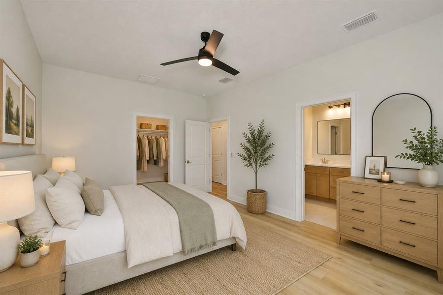 Furnished interior view inside a new home in , Tampa (Image 8).