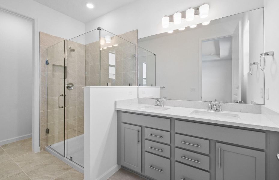 Furnished interior view inside a new home in Camellia, Stuart (Image 15).