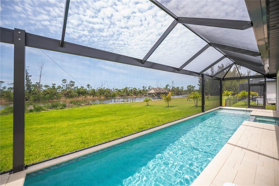 Exterior details and patio area of a home in , Port Charlotte (Image 41). Exterior details and patio area of a home in , Port Charlotte (Image 41).