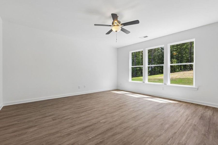 Spacious, unfurnished interior of a new home in Savoy Park, Covington (Image 21). Spacious, unfurnished interior of a new home in Savoy Park, Covington (Image 21).