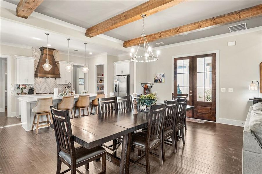 Furnished interior view inside a new home in , Watkinsville (Image 15).