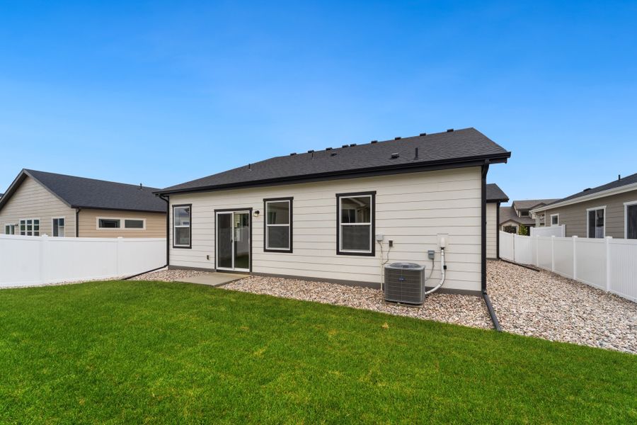 507 85th Ave. Ct.: Backyard Landscaping and Fencing Included