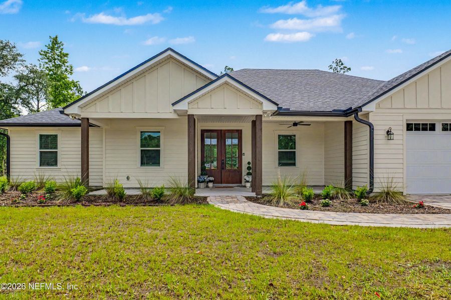 Front exterior of a new home in , Callahan, FL, highlighting curb appeal (Image 27).