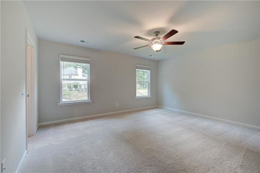 Spacious, unfurnished interior of a new home in Cooper Park, McDonough (Image 29).