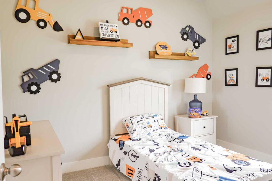 Representative furnished interior of a home built from the The Lilac by Lillian Custom Homes in Polo Ridge, Heath (Image 35).