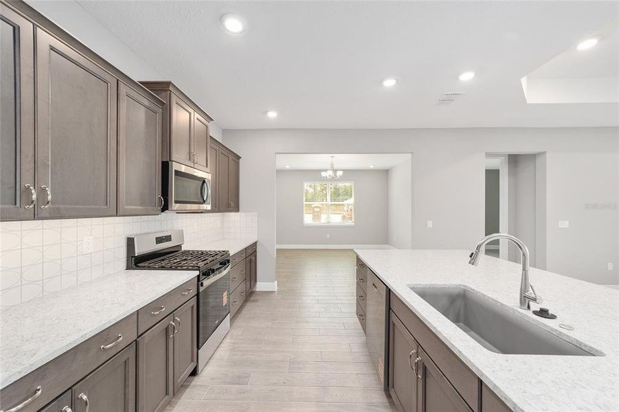 Furnished interior view inside a new home in On Top of the World Communities, Ocala (Image 11).