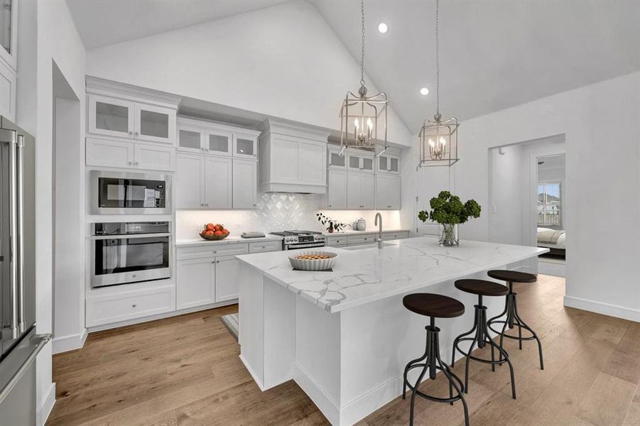 Furnished interior view inside a new home in Wellington, Fort Worth (Image 26).