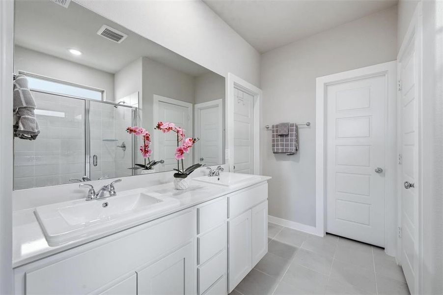 Furnished interior view inside a new home in Ventana, Fort Worth (Image 19). Furnished interior view inside a new home in Ventana, Fort Worth (Image 19).