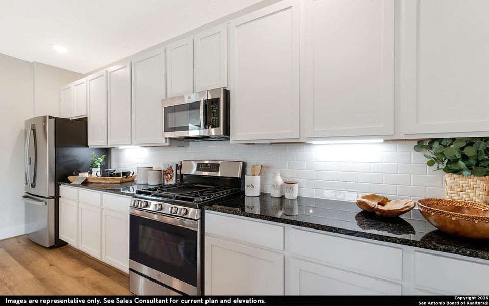 Furnished interior view inside a new home in Morgan Meadows, San Antonio (Image 21).