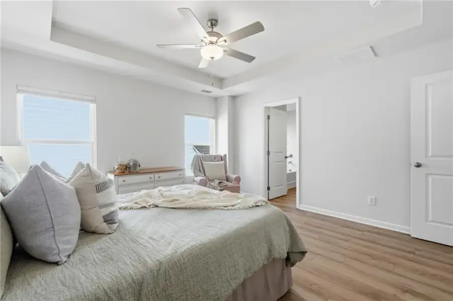 Furnished interior view inside a new home in , Canton (Image 14).