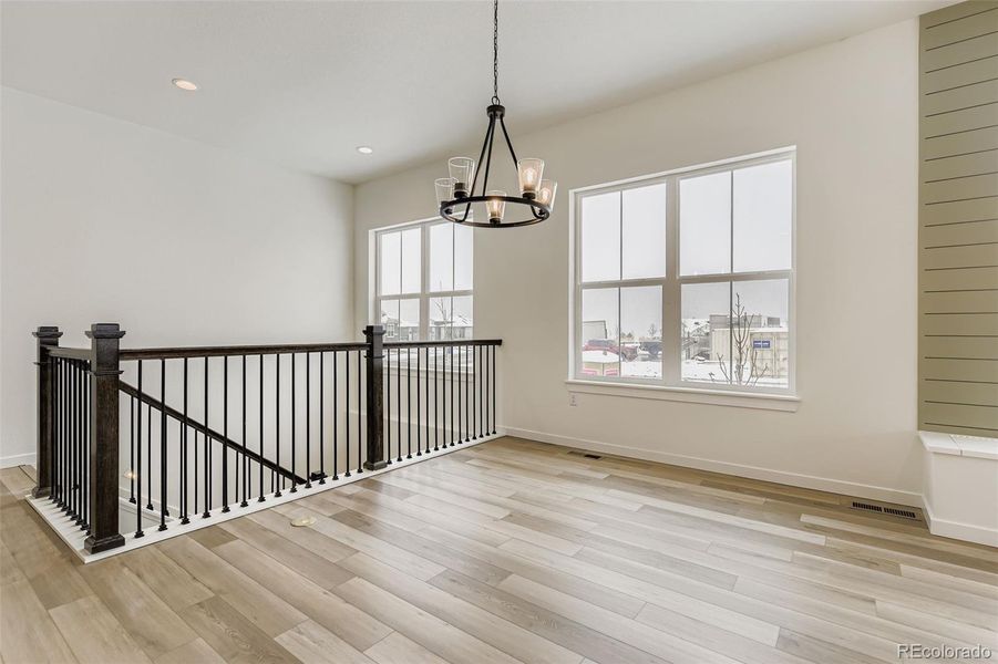 Spacious, unfurnished interior of a new home in Hilltop 55+ at Inspiration 55s, Aurora (Image 19).