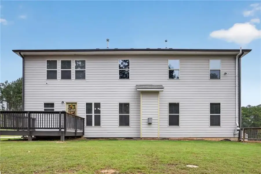Exterior details and patio area of a home in , Douglasville (Image 4).