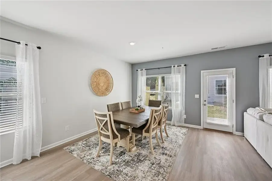 Furnished interior view inside a new home in , Woodstock (Image 26).