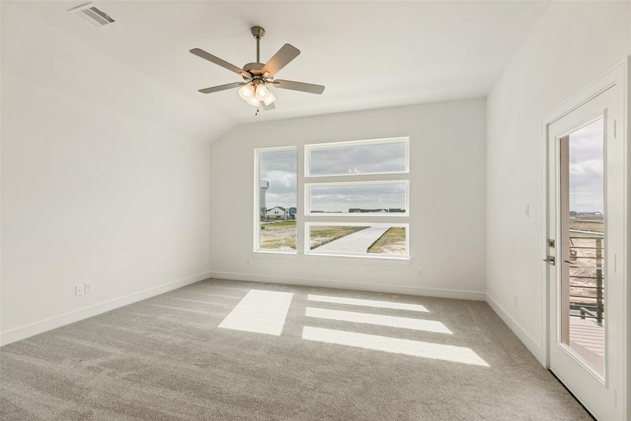 Spacious, unfurnished interior of a new home in Bridgeland Central, Cypress (Image 29).