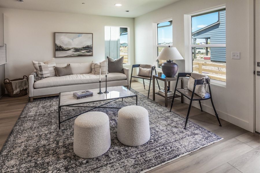 Furnished interior view inside a new home in Bloom, Fort Collins (Image 30).