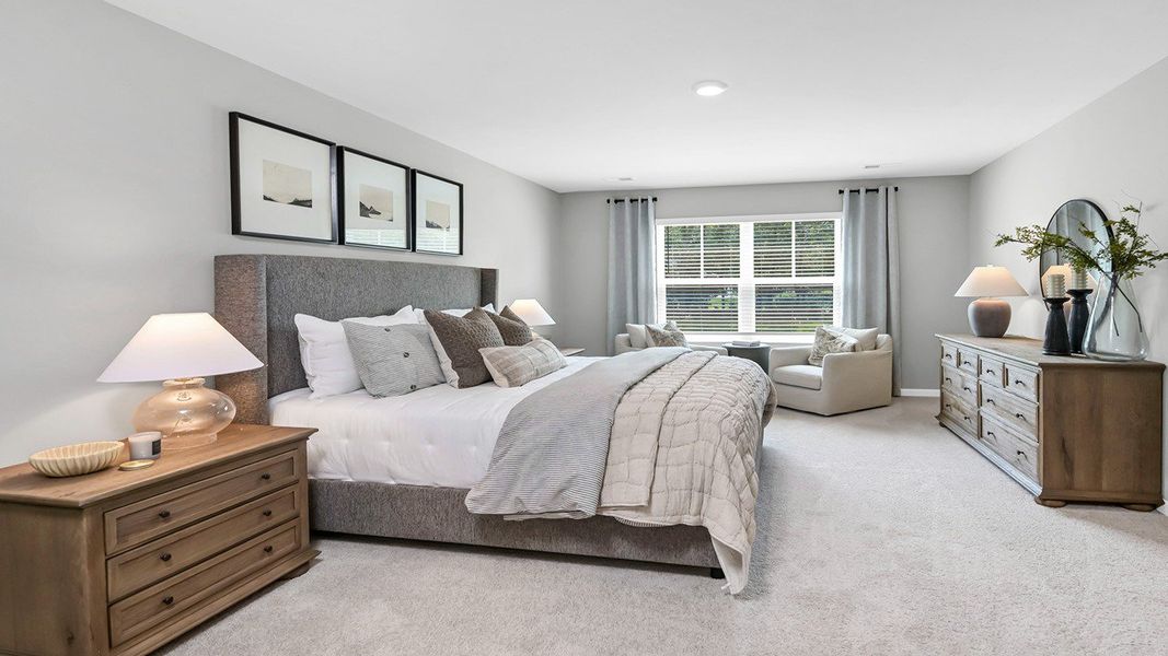 Furnished interior view inside a new home in Leatherstone, Blythewood (Image 28).