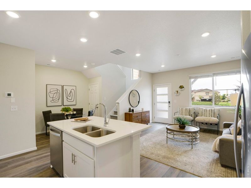 Furnished interior view inside a new home in , Broomfield (Image 11).