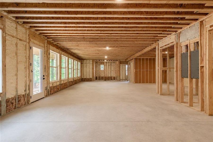 In-progress construction of a new home in , Buford, GA (Image 58). In-progress construction of a new home in , Buford, GA (Image 58).