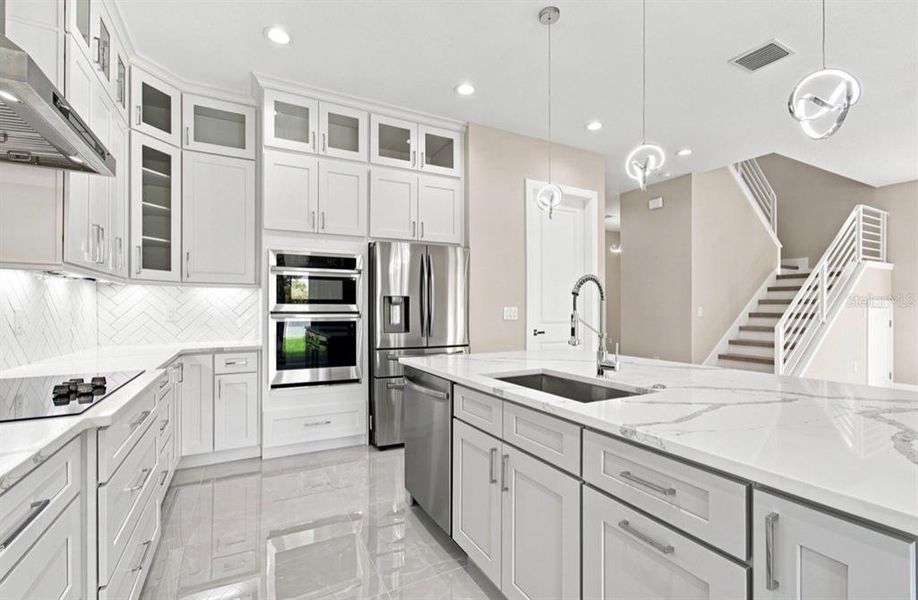 Furnished interior view inside a new home in , Tampa (Image 10).