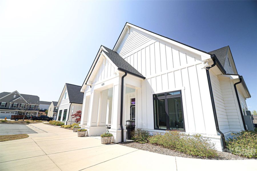 Front exterior of a new home in , Denver, NC, highlighting curb appeal (Image 17).