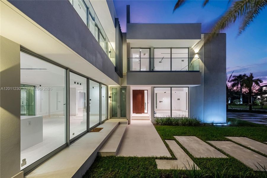 Exterior details and patio area of a home in , Weston (Image 3).