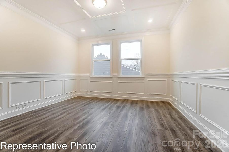 Spacious, unfurnished interior of a new home in The Enclave at Laurelbrook, Sherrills Ford (Image 20).