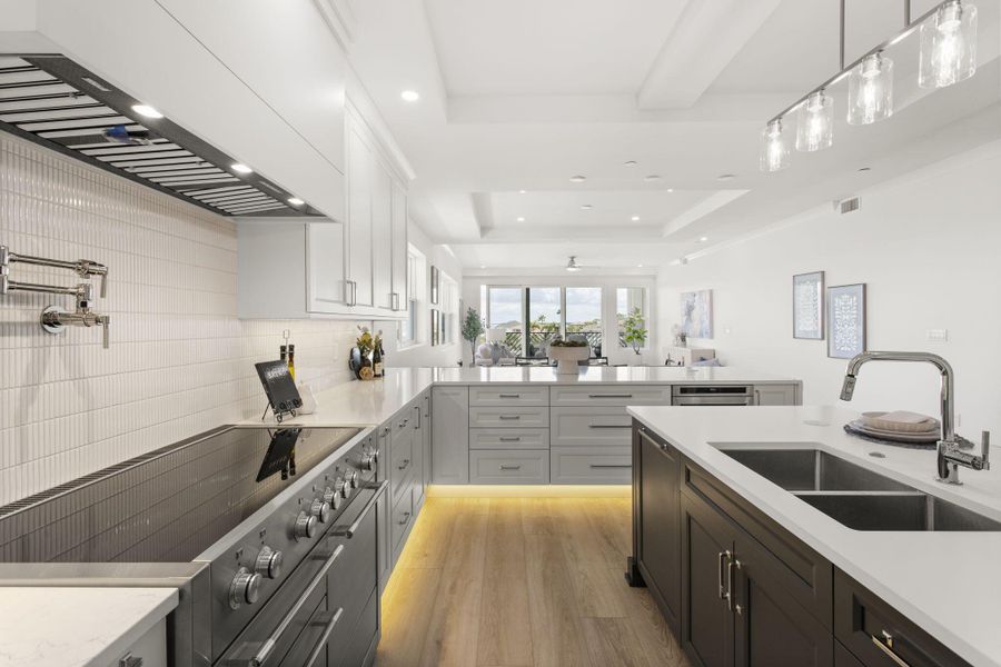 Furnished interior view inside a new home in , Tierra Verde (Image 17).