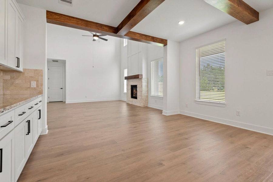 Spacious, unfurnished interior of a new home in Magnolia Woods - 70', Magnolia (Image 27).