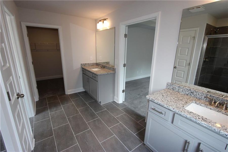 Furnished interior view inside a new home in Clark Farms, Flowery Branch (Image 9).