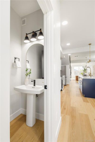 Furnished interior view inside a new home in , Denver (Image 28).